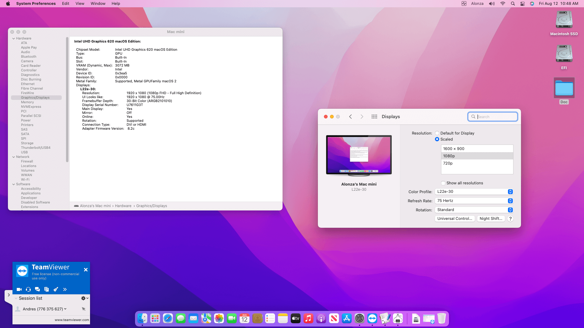 Asus Mini PC PN61 [WhiskeyLake   Intel UHD 620]   OpenCore 4